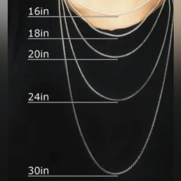 925 Silver Delicate Chain Necklace - Picture 5 of 7